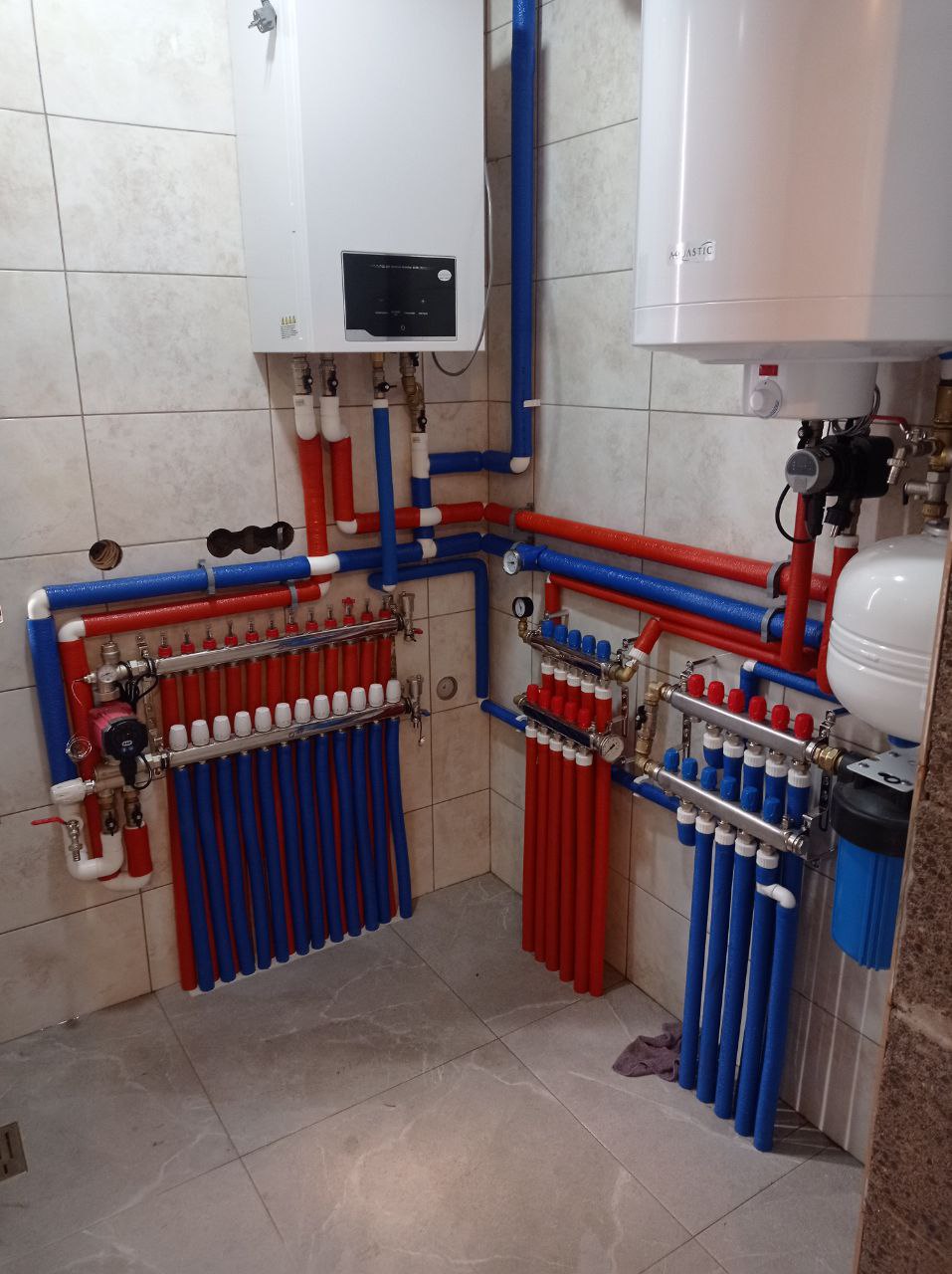 Монтаж отопления 4